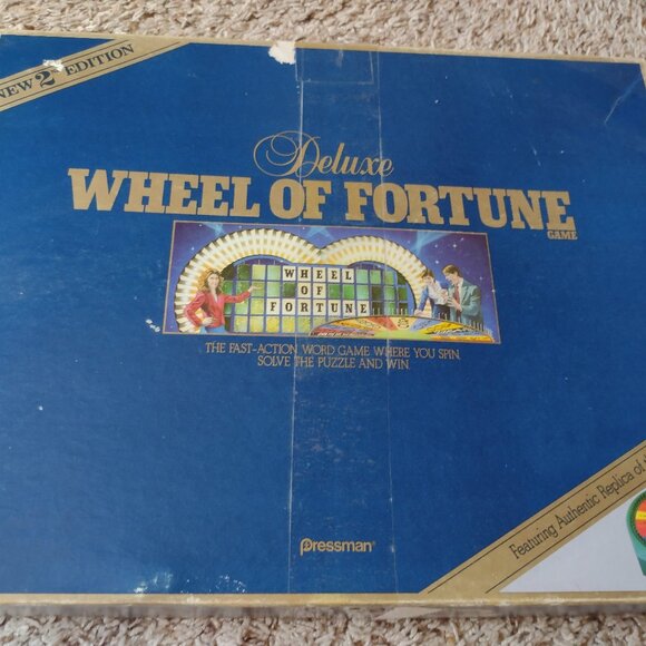 Vintage Wheel of Fortune board game from 1986 - Picture 1 of 4